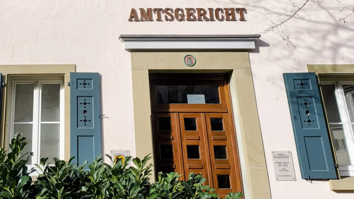Vor dem Amtsgericht Balingen wurde ein Fall von gefährlicher Körperverletzung verhandelt.