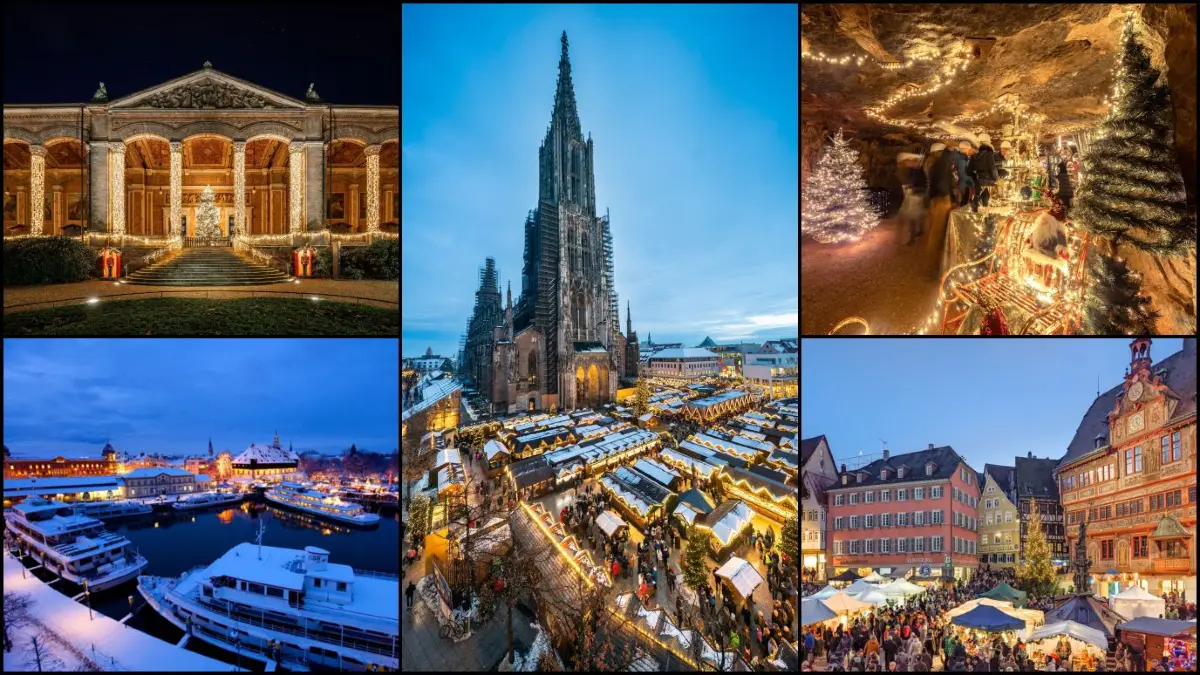 In Baden-Württemberg werden bald wieder zahlreiche schöne Weihnachtsmärkte aufgebaut.
