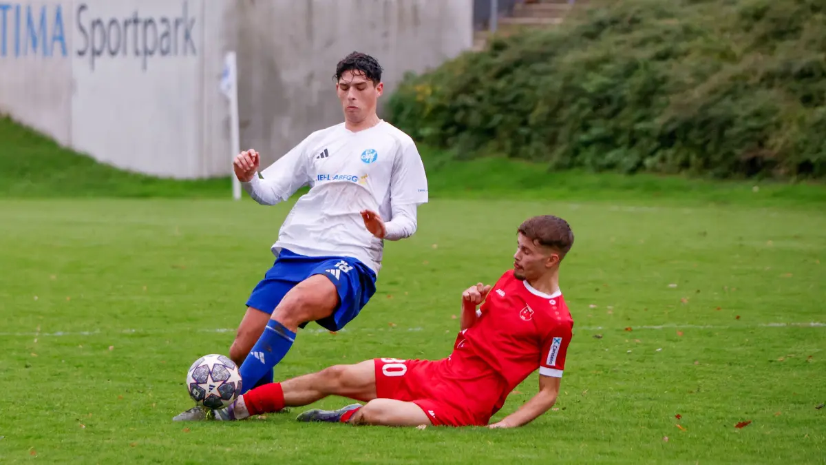 Fußball Verbandsliga Sportfreunde Schwäbisch Hall - SV Fellbach, 1:3, Optima-Sportpark