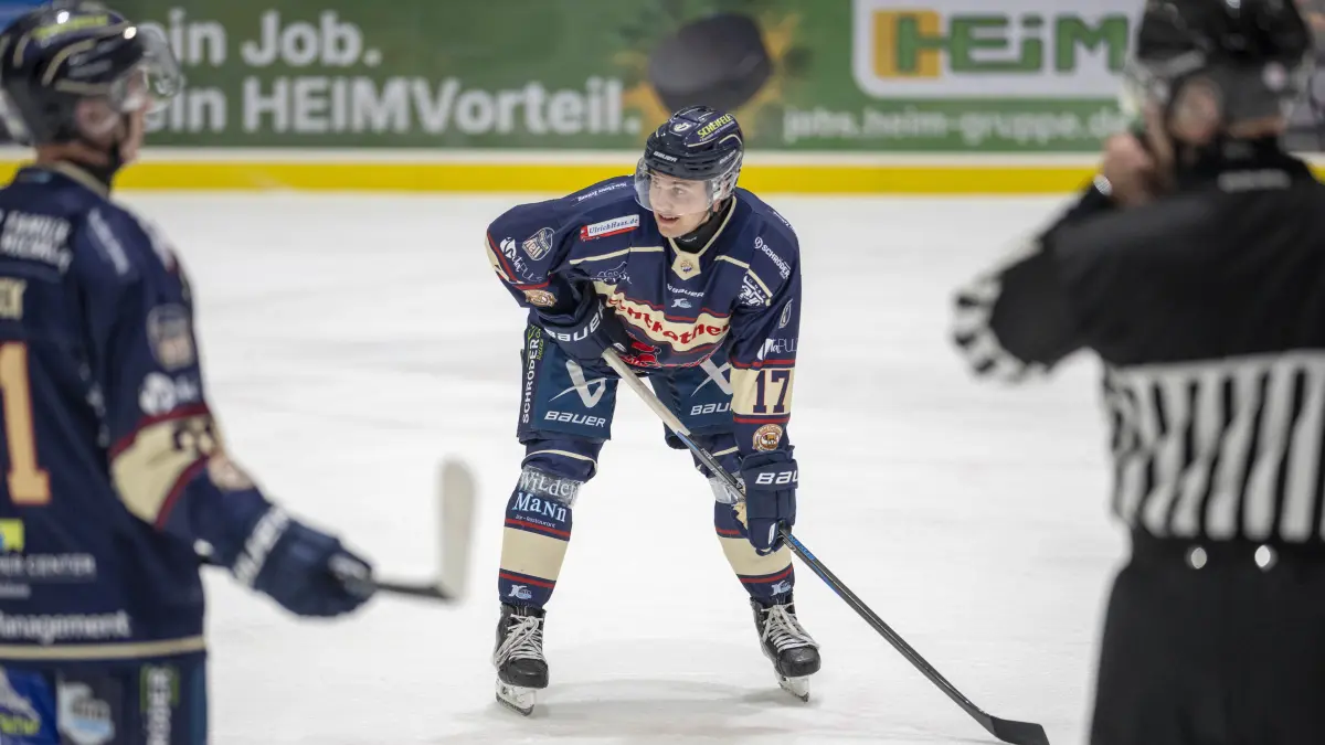 Eishockey, Bayernliga, VfE Ulm/Neu-Ulm Devils gegen Burgau