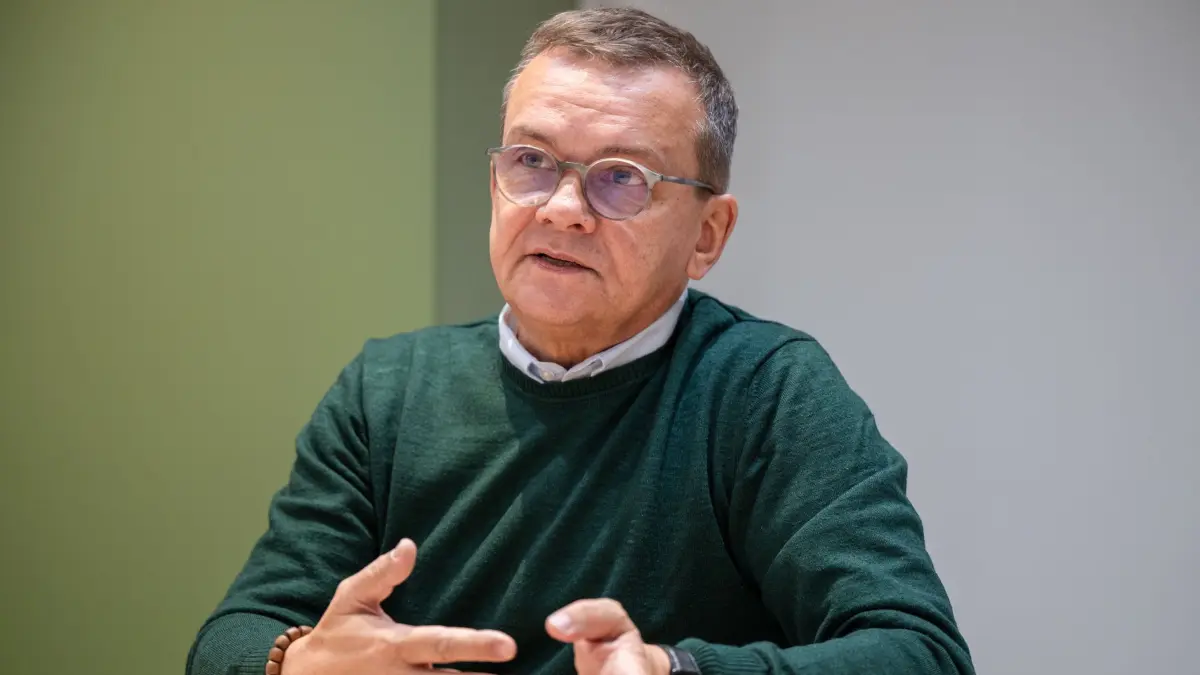 Andreas Nüssler als Wochengast in der Redaktion