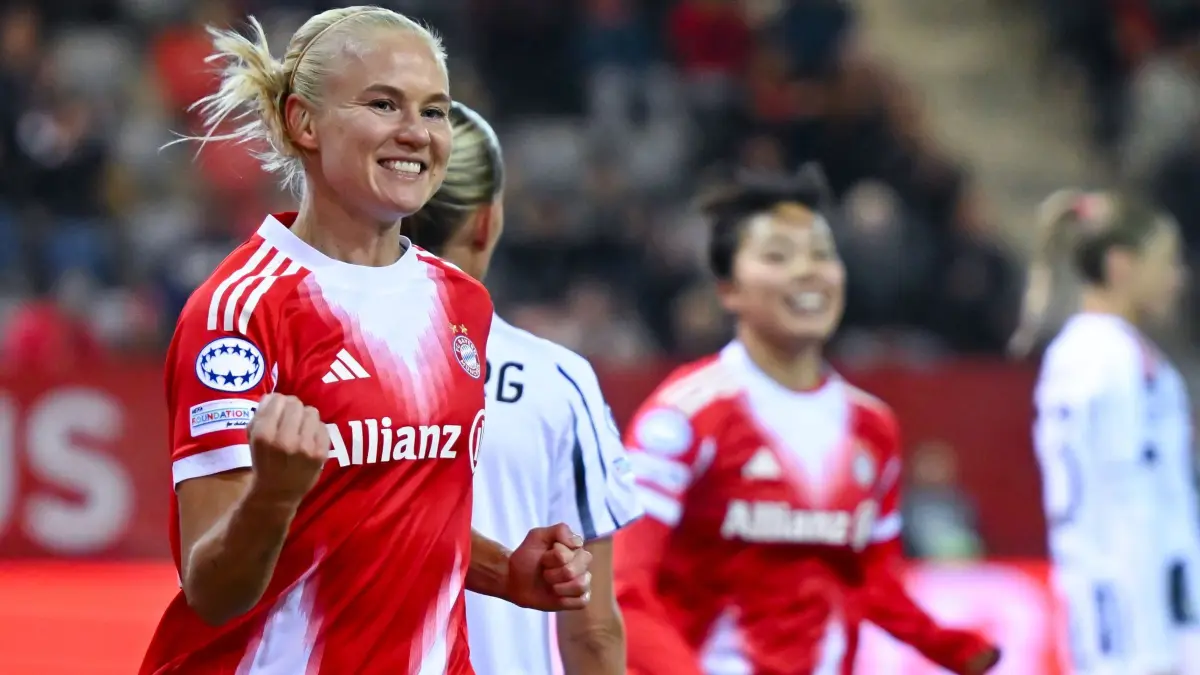 Pernille Harder von Bayern München