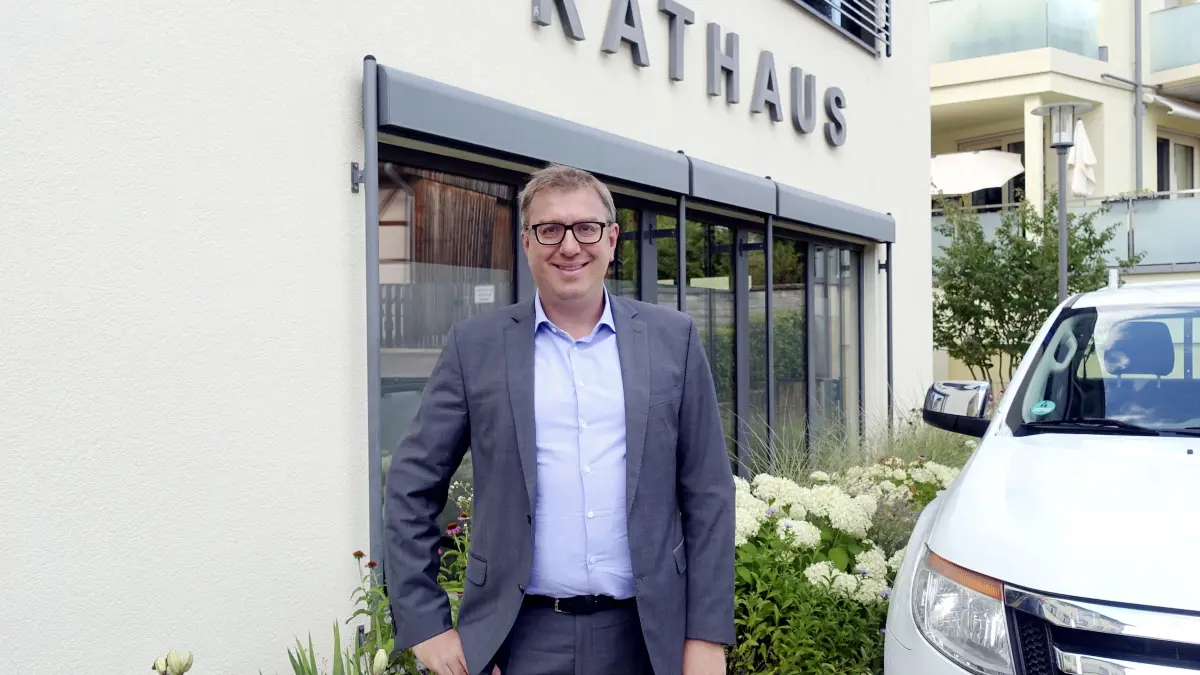 Matthias Heim will weitere acht Jahre Bürgermeister in Bad Überkingen sein.