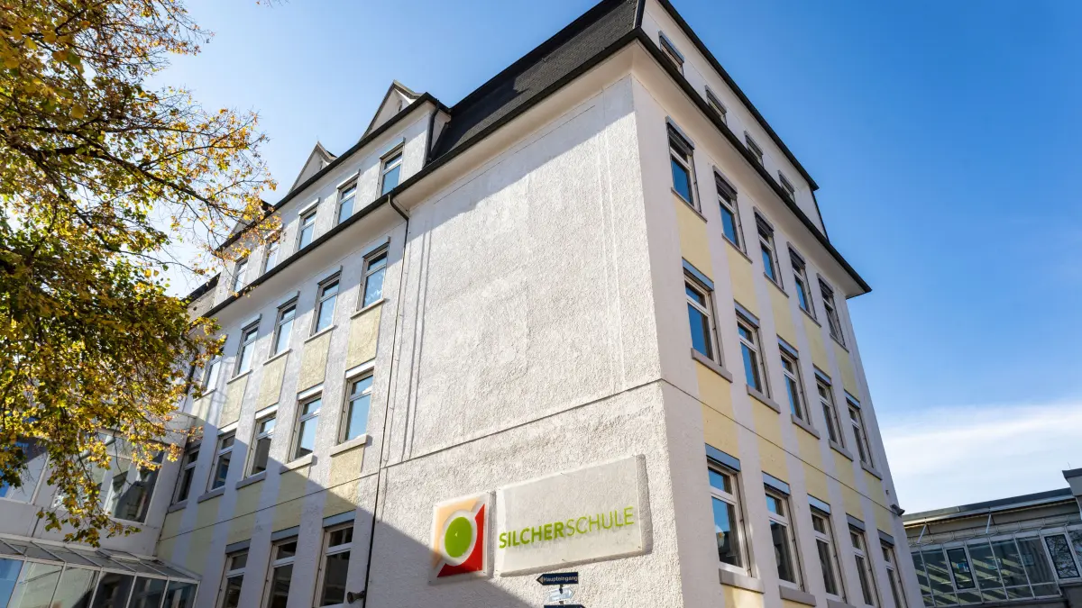 Eislingen Silcherschule Altbau von 1920