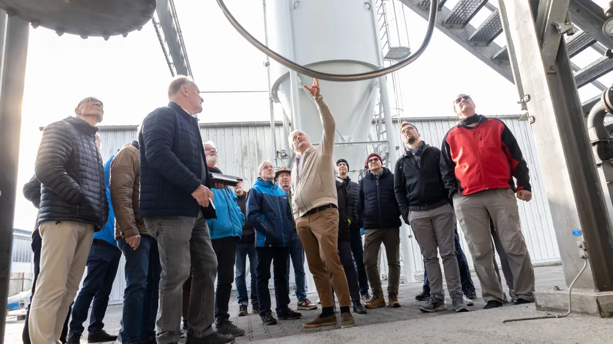 Exkursion zu Green Hydrogen Technology (GHT), Ebersbach, aus dem Veranstaltungsprogramm des Technikforums/Wintersemester