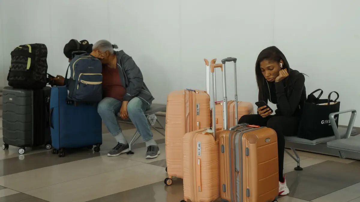 Shutdown in den USA - Flughafen New York