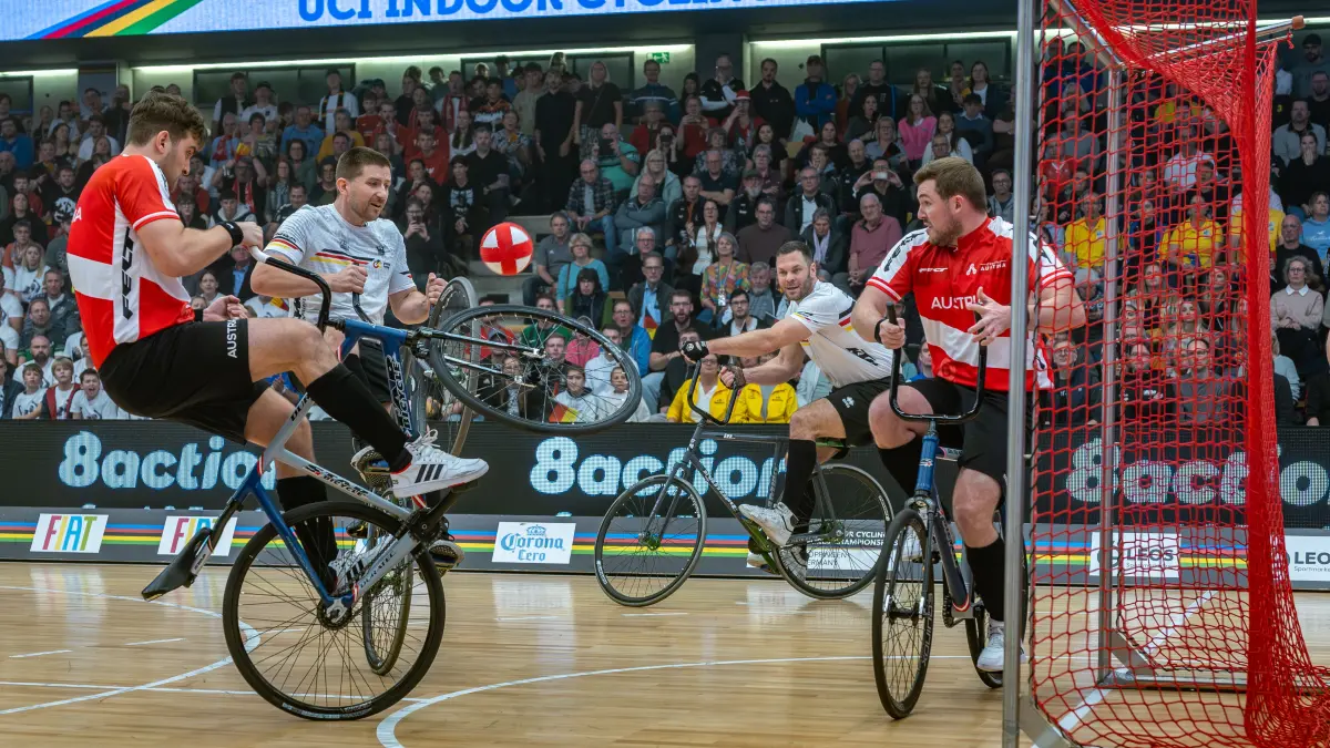 Rad-WM in Göppingen, EWS Arena Sonntag