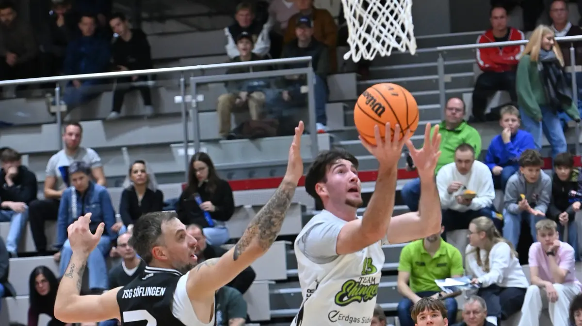 Team Ehingen Urspring - TSG Söflingen 101:83 Basketball Regionalliga Kaloyan Lozanov