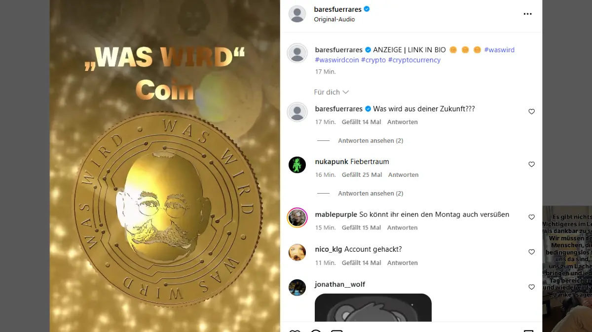 Wurde der Instagram-Account von Bares für Rares wirklich gehackt?