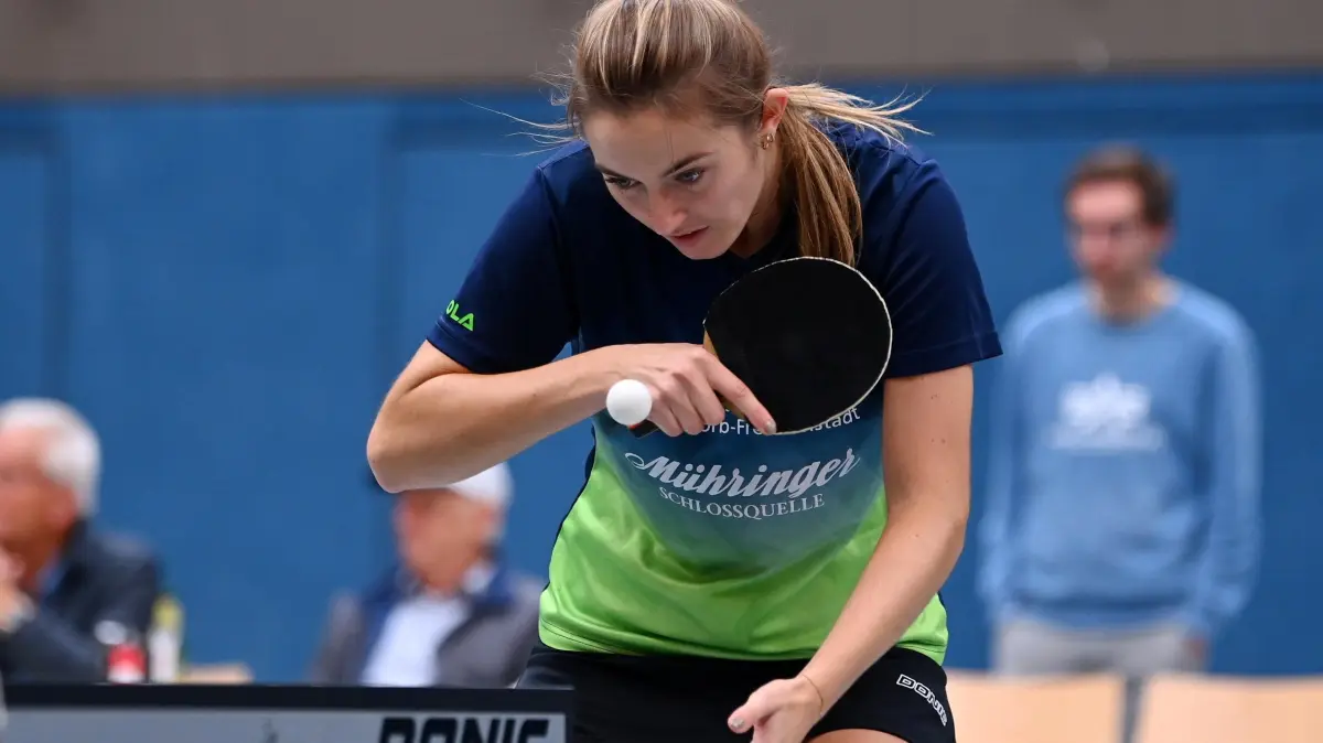 Tischtennis Verbandsliga TTC Muehringen 2022/2023: Vorsicht: Dieses Foto ist möglicherweise nur für den einstigen Verlag Schwäbisches Tagblatt verwendbar. Tischtennis Verbandsliga 2022/2023 02.10.2022
TTC Ergenzingen - TTC Muehringen
Einzel;
Hannah Sauter (TTC Muehringen)
FOTO: ULMER Pressebildagentur
xxNOxMODELxRELEASExx