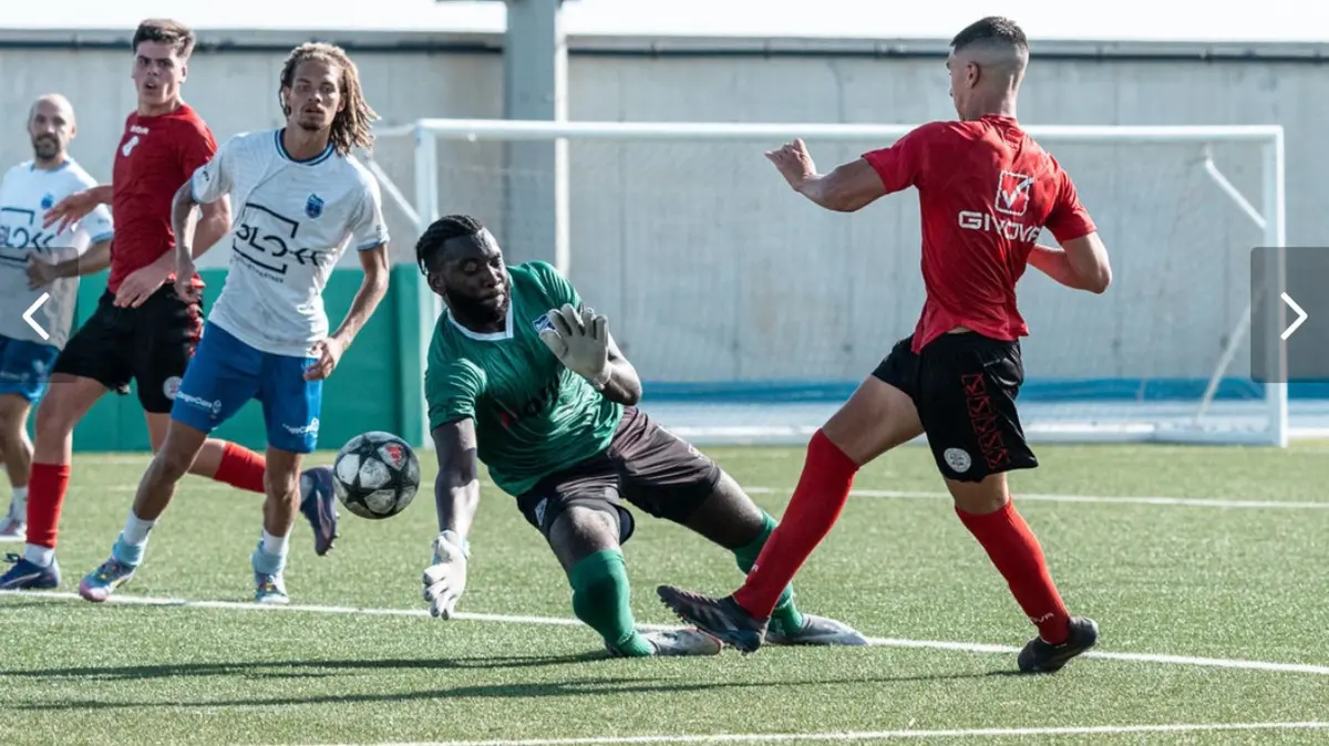 Der Crailsheimer Norris Solange Paulo ist Torhüter beim Europa Point FC in der 1. Liga Gibraltars