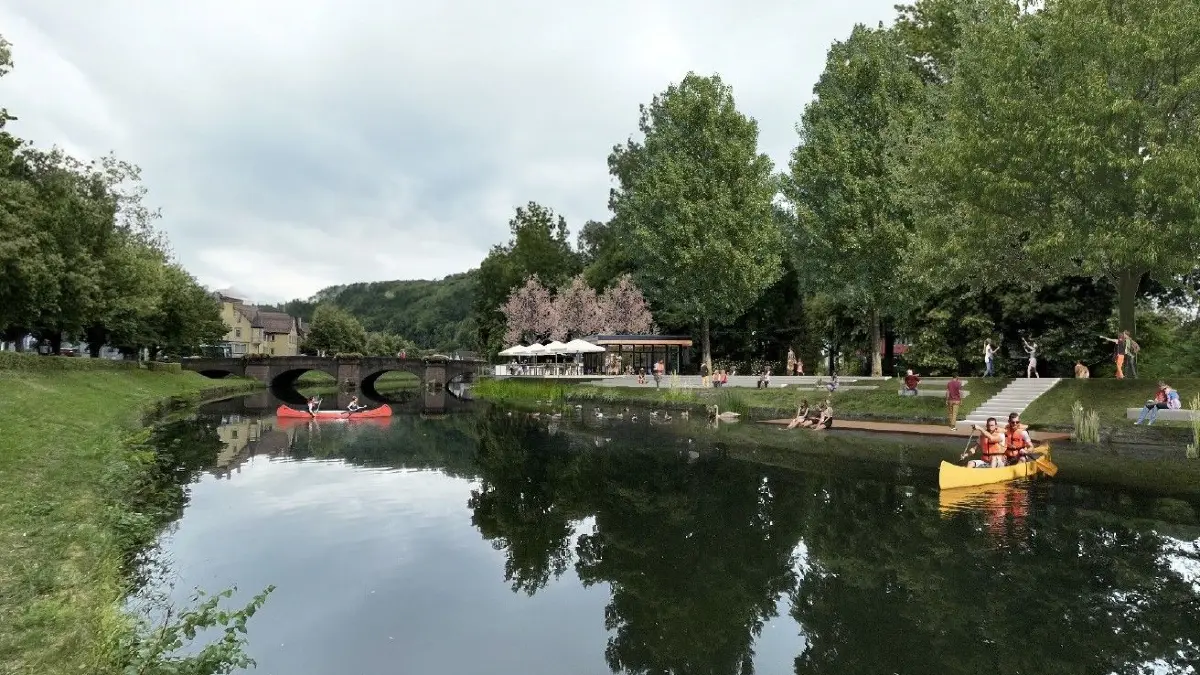 Den Neckar in Sulz erlebbar machen - so könnte das aussehen.