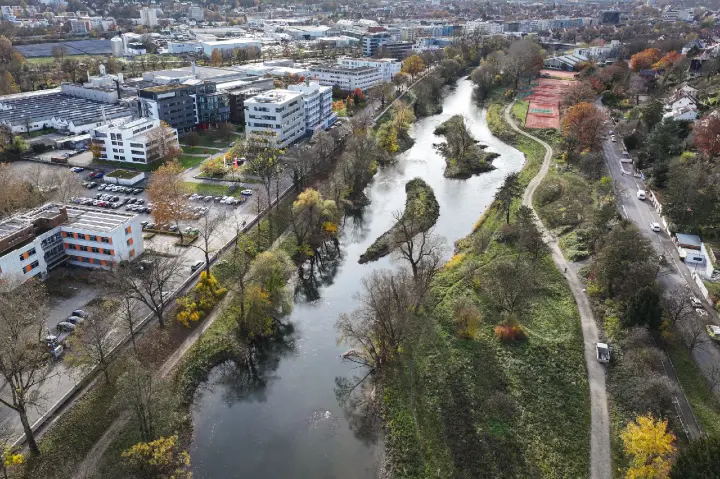 Bei Obernau entsteht eine lebendige Flusslandschaft