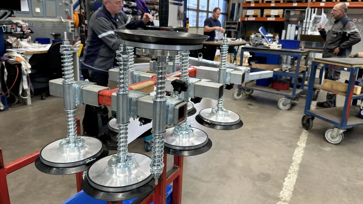 In der Produktion von AeroLift Binsdorf