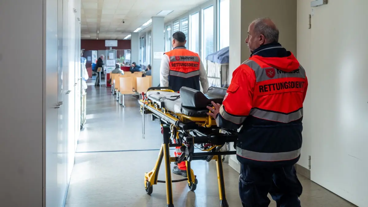 Die Notaufnahme des Alb-Fils-Klinikums in Göppingen arbeitet seit Monaten an der absoluten Belastungsgrenze.