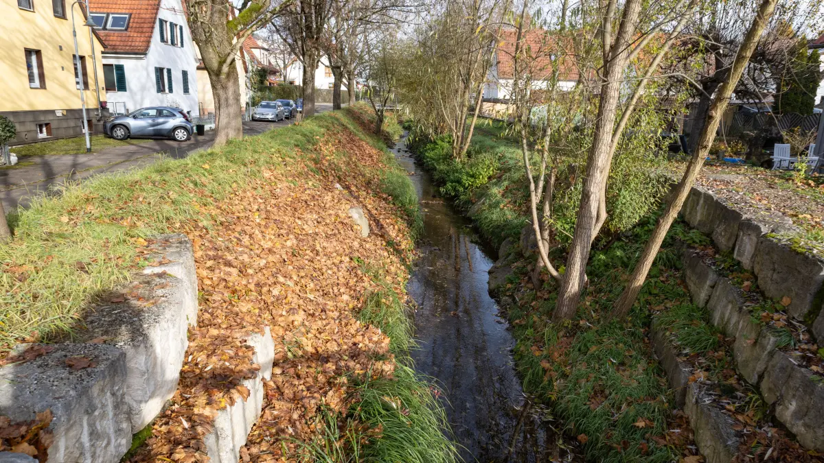 Uhingen Hochwasser Blaubach Brücken zu niedrig