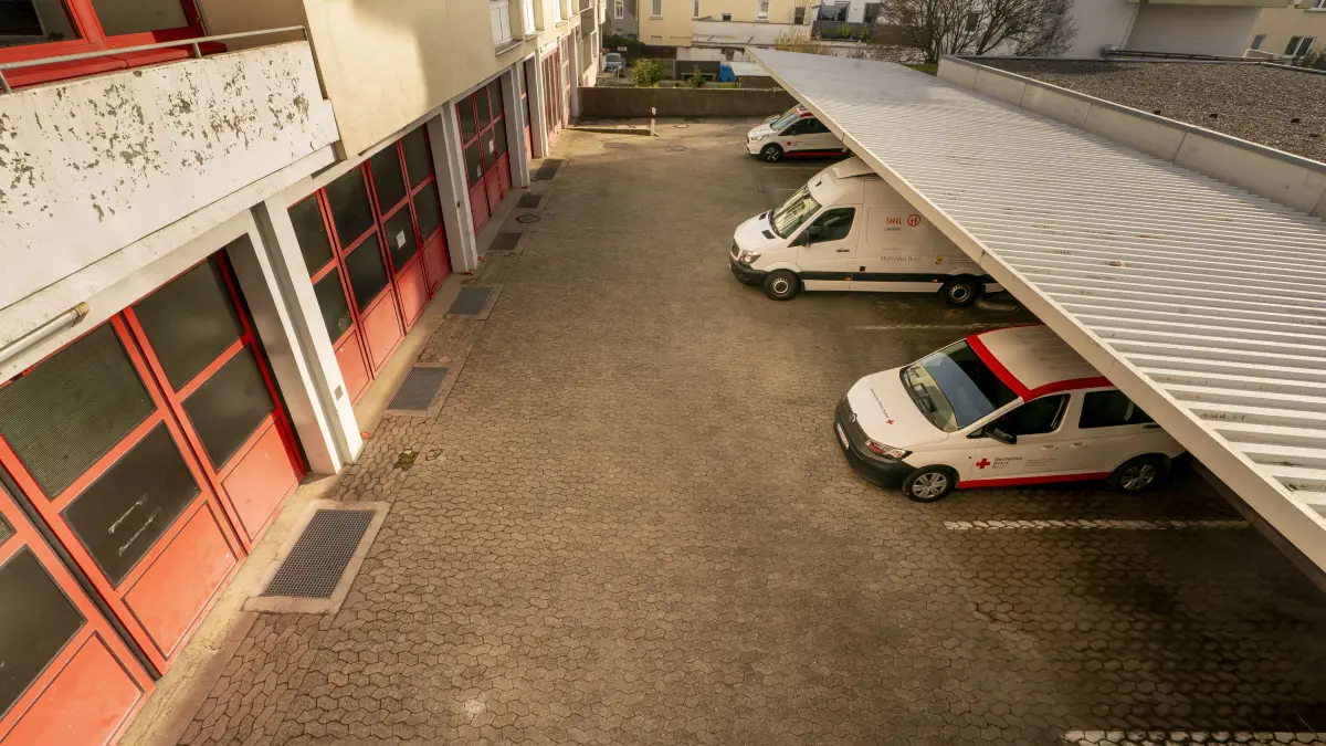 Umbau Waschhalle DRK