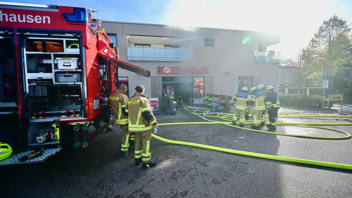 Brand Rechberghausen Rossmann Markt