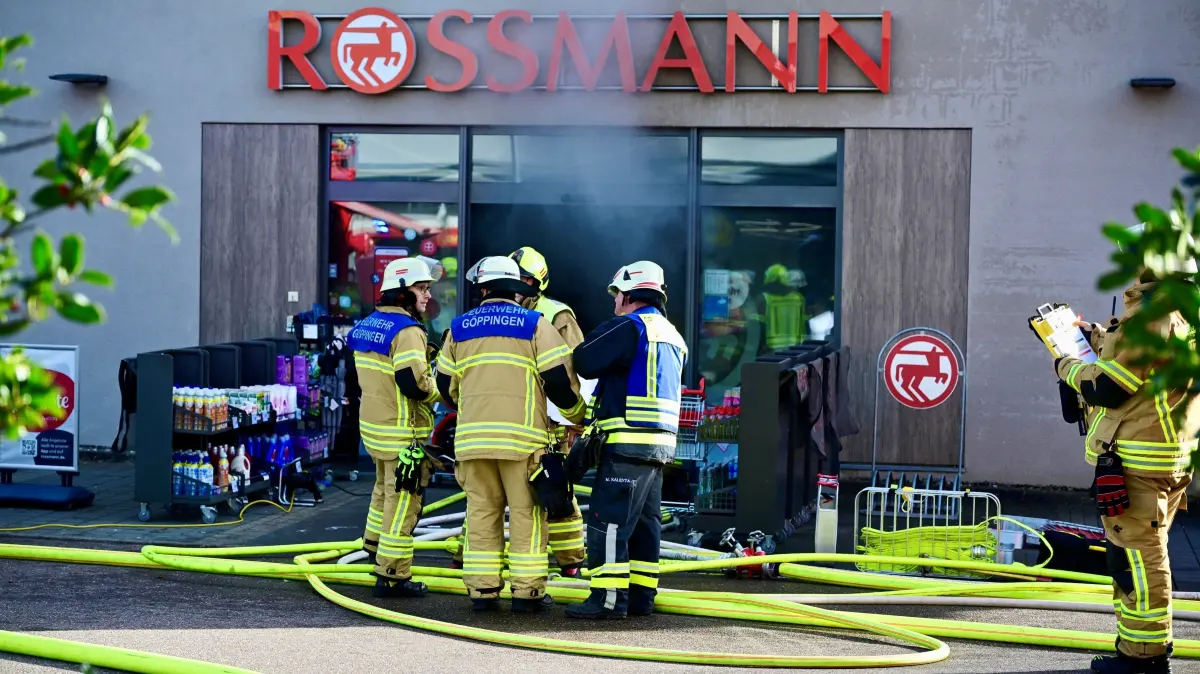 Brand Rechberghausen Rossmann Markt