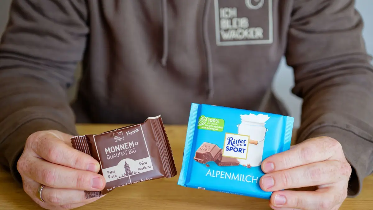Rechtsstreit mit Ritter Sport um quadratische Müsliriegel