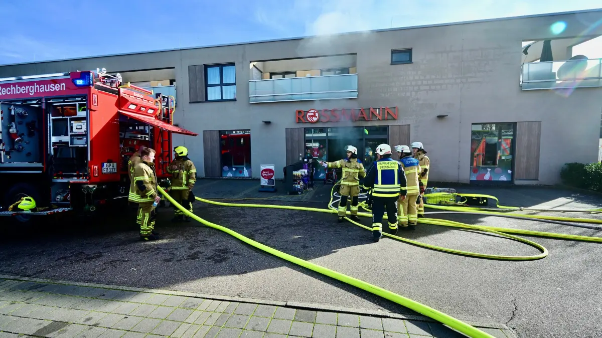 Brand Rechberghausen Rossmann Markt