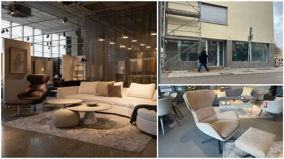 BoConcept, Spezialist für hochwertige Einrichtungen, zieht mit seinem Ulmer Store um: Neuer Standort ist Ende Dezember das Ulmer Hafenbad.