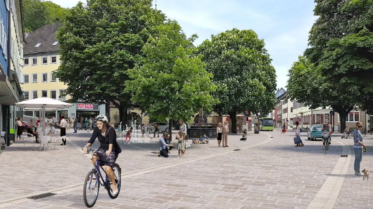 So könnte die Sulzer Innenstadt aussehen.