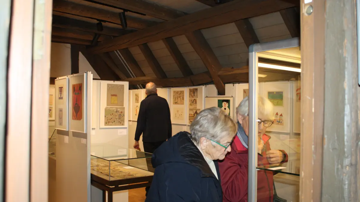 Stadtmuseum Ebersbach Eröffnung Ausstellung Kinder als Künstler
