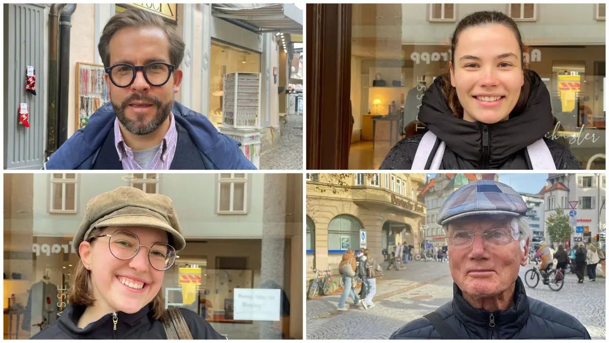 Umfrage: Davia Voelkel, Salome Reich, Franziska Wendte, Gert Schentkowski