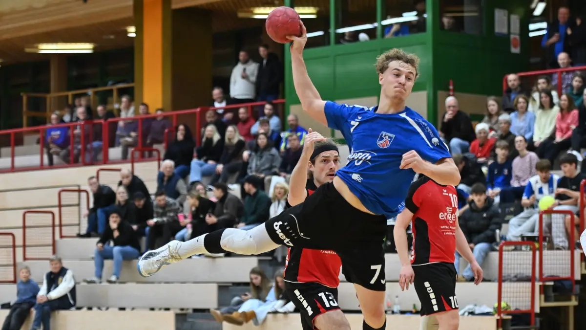 TSG Ehingen - TSG Langenargen 27:25 Handball Bezirksliga Justin Luick