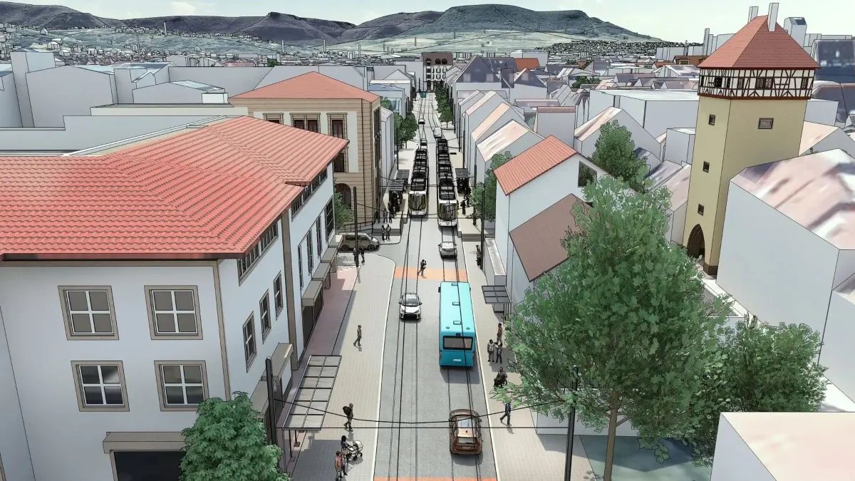 Zweckverband Regional-Stadtbahn Neckar-Alb Reutlingen Innenstadtstrecke Albtorplatz Gartenstraße Lederstraße Karlstraße Tram-Trains Tram-Train