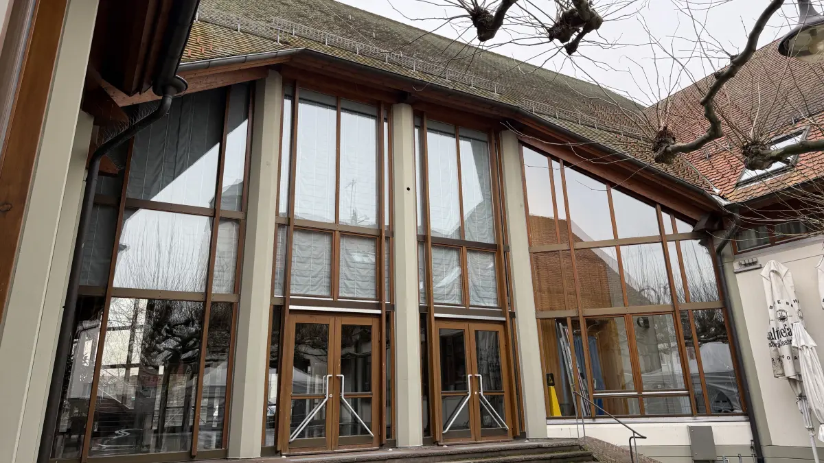 Die Hohenzollernhalle kann in Katastrophenlagen auch als kurzfristige Notunterkunft dienen.