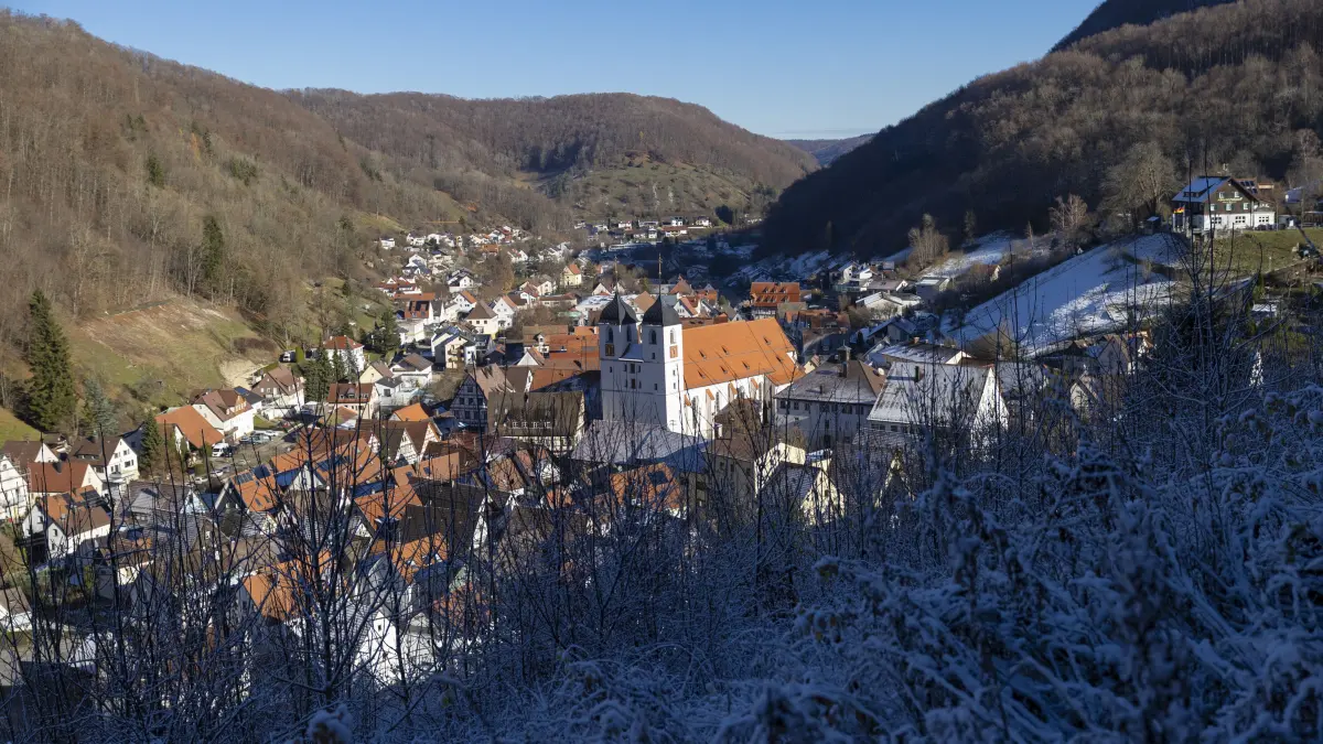 Stadtansicht Wiesensteig