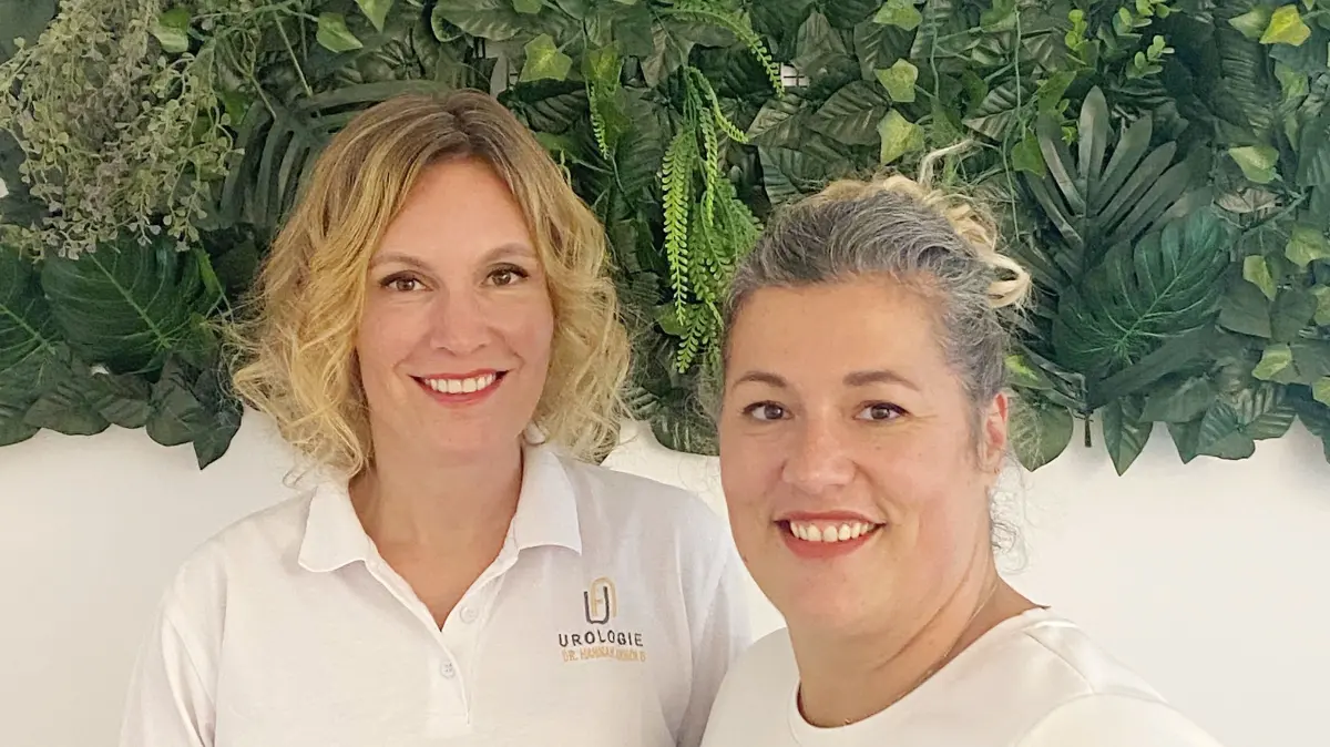 Dr. Hannah Arnold (links) und Dr. Manja Nitschke legen viel Wert auf Aufklärung während der Vorsorgeuntersurchung.