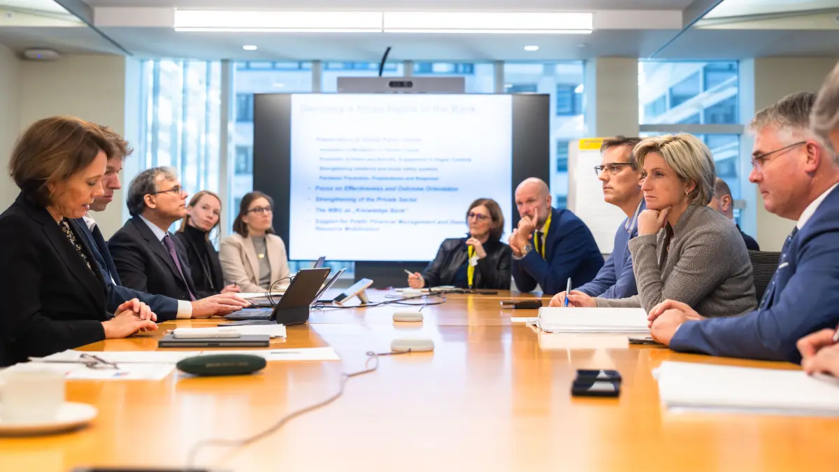 Ministerin Dr. Nicole Hoffmeister-Kraut (zweite von rechts) ist aktuell mit einer 60-köpfigen Wirtschaftsdelegation in den USA, um die wirtschaftlichen Beziehungen zu stärken und Türen für Unternehmen aus dem Südwesten zu öffnen.