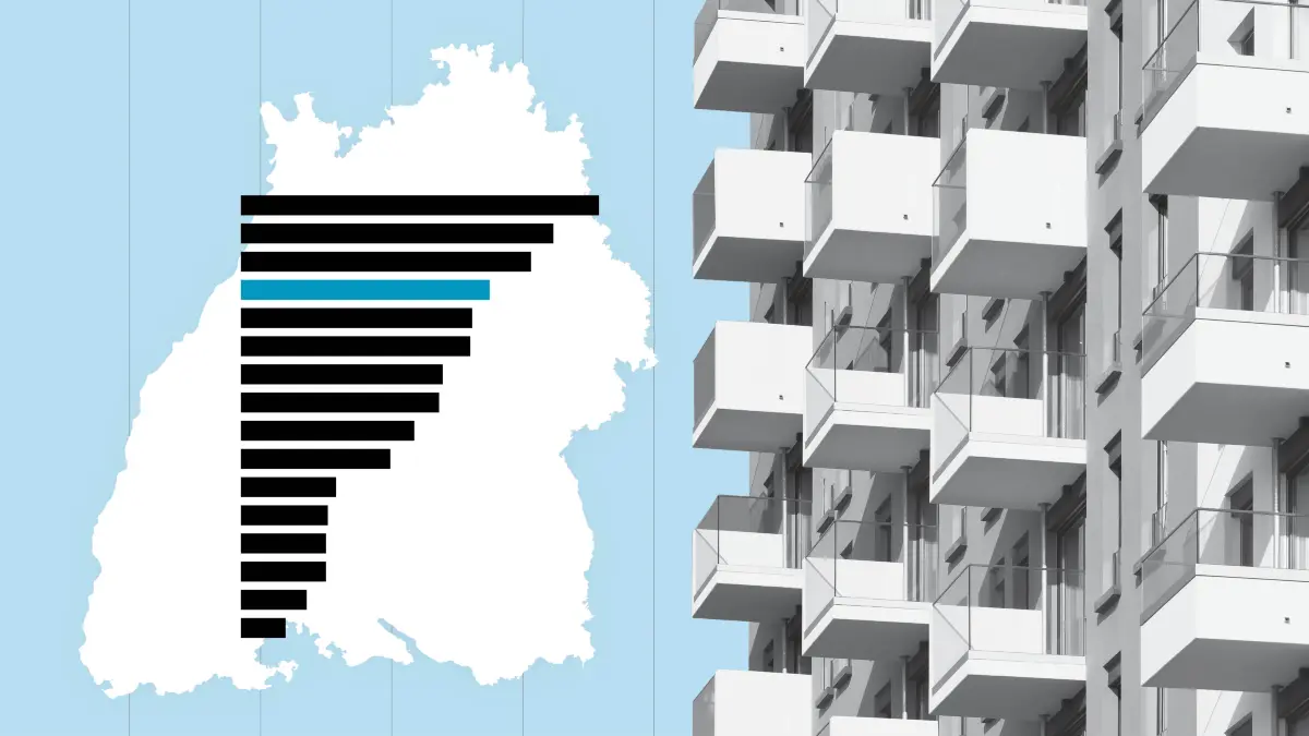 Der Bedarf an neuen Wohnungen ist in Baden-Württemberg deutlich größer als in vielen anderen Bundesländern.