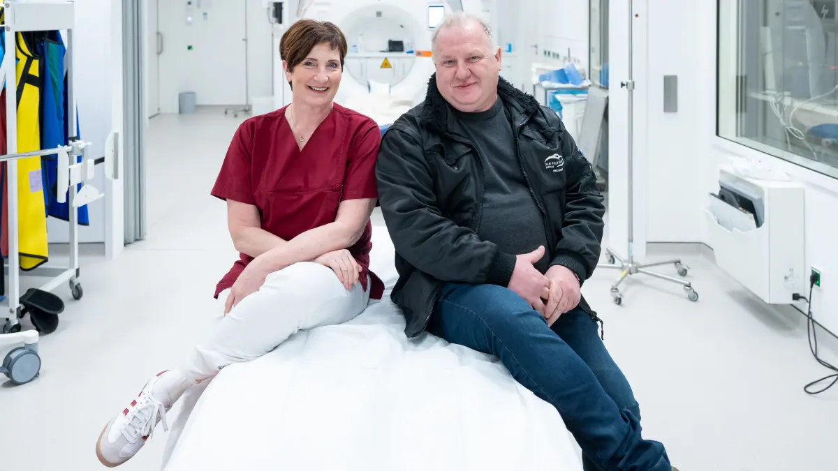Gespräch in der Notaufnahme des Alb-Fils-Klinikums, geht um zunehmende Gewalt in der ZNA, Polizeieinsätze häufen sich