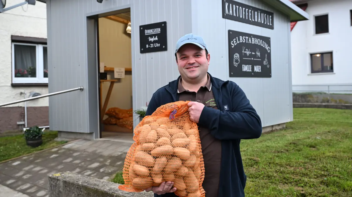 Stefan Maier aus Berg ist Landwirt im Nebenerwerb