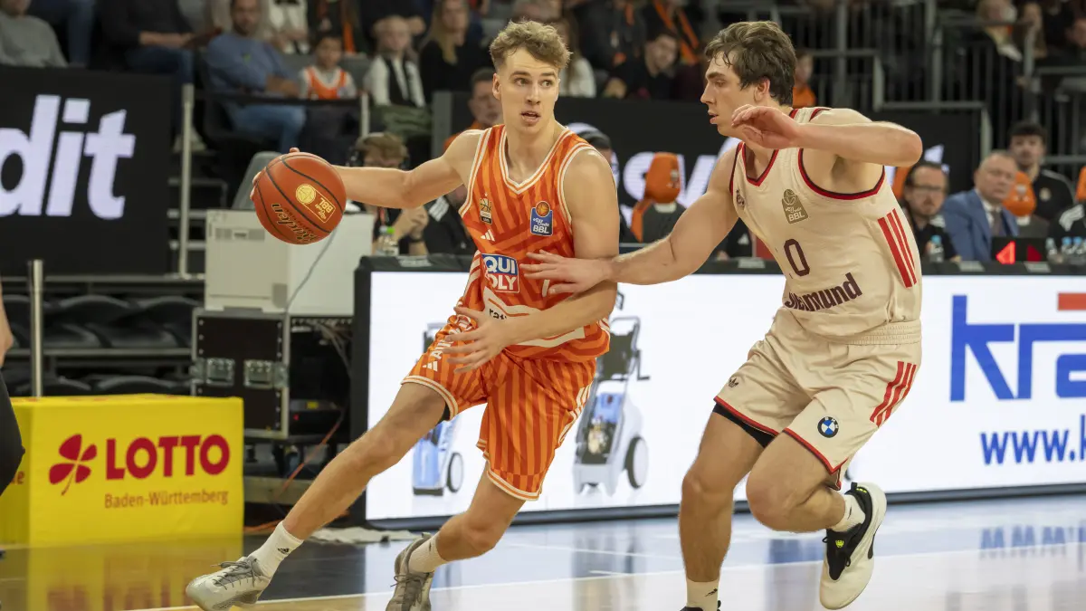 ratiopharm Ulm Basketball München #7 Tobias Jensen Jessup