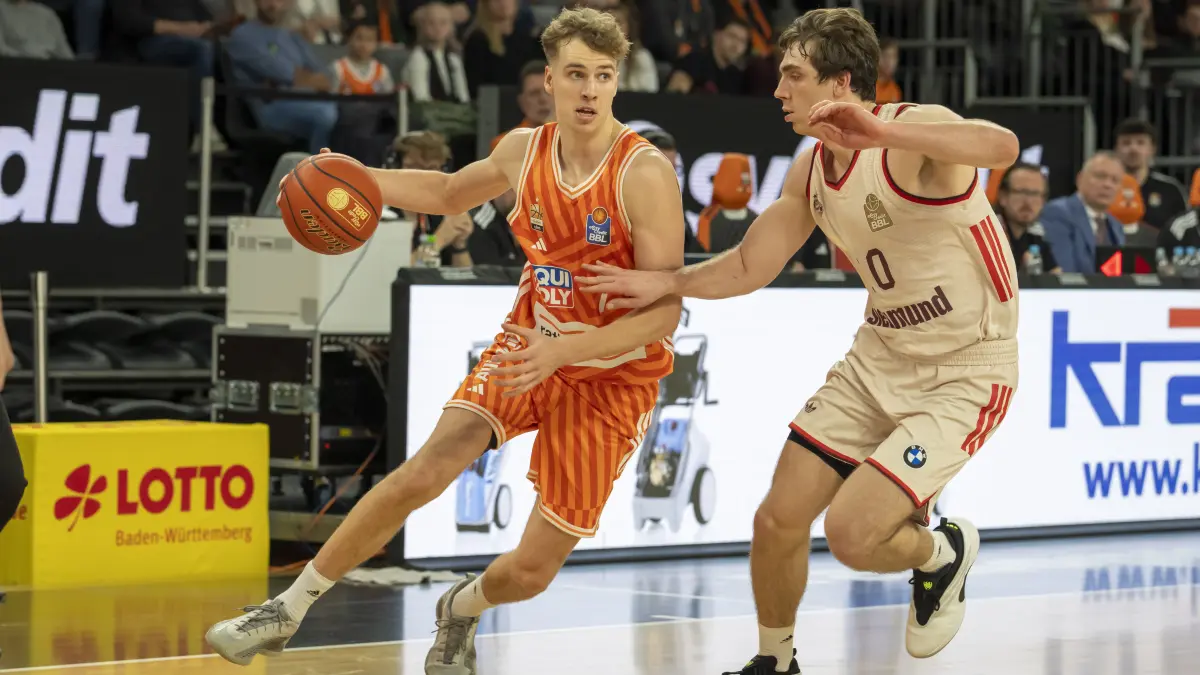ratiopharm Ulm Basketball München #7 Tobias Jensen Jessup