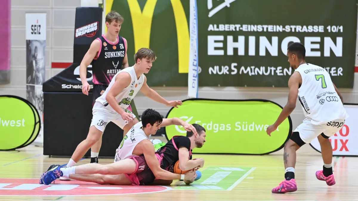 Team Ehingen Urspring - Sunkings Saarlouis 94:81 Basketball Regionalliga