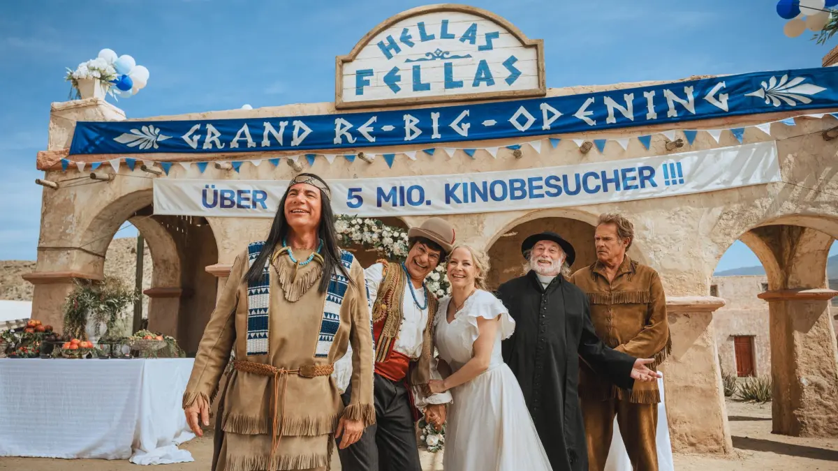 5 Mio. Kinobesucher! / Box-Office-Meilenstein für / DAS KANU DES MANITU