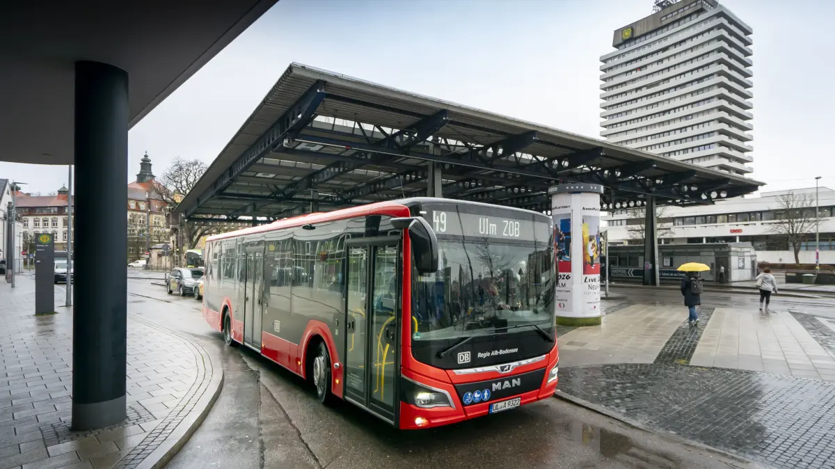 Ulm Buslinie 49 nach Nellingen hat eine neue Streckenführung DING Bus