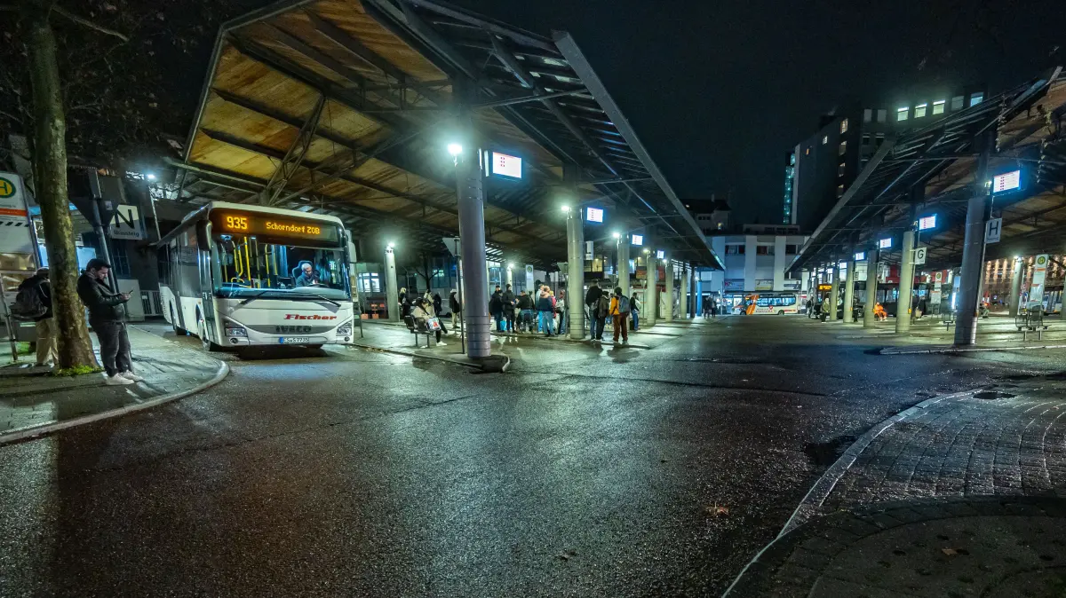 Göppingen ÖPNV ZOB Omnibusbahnhof Busbahnhof