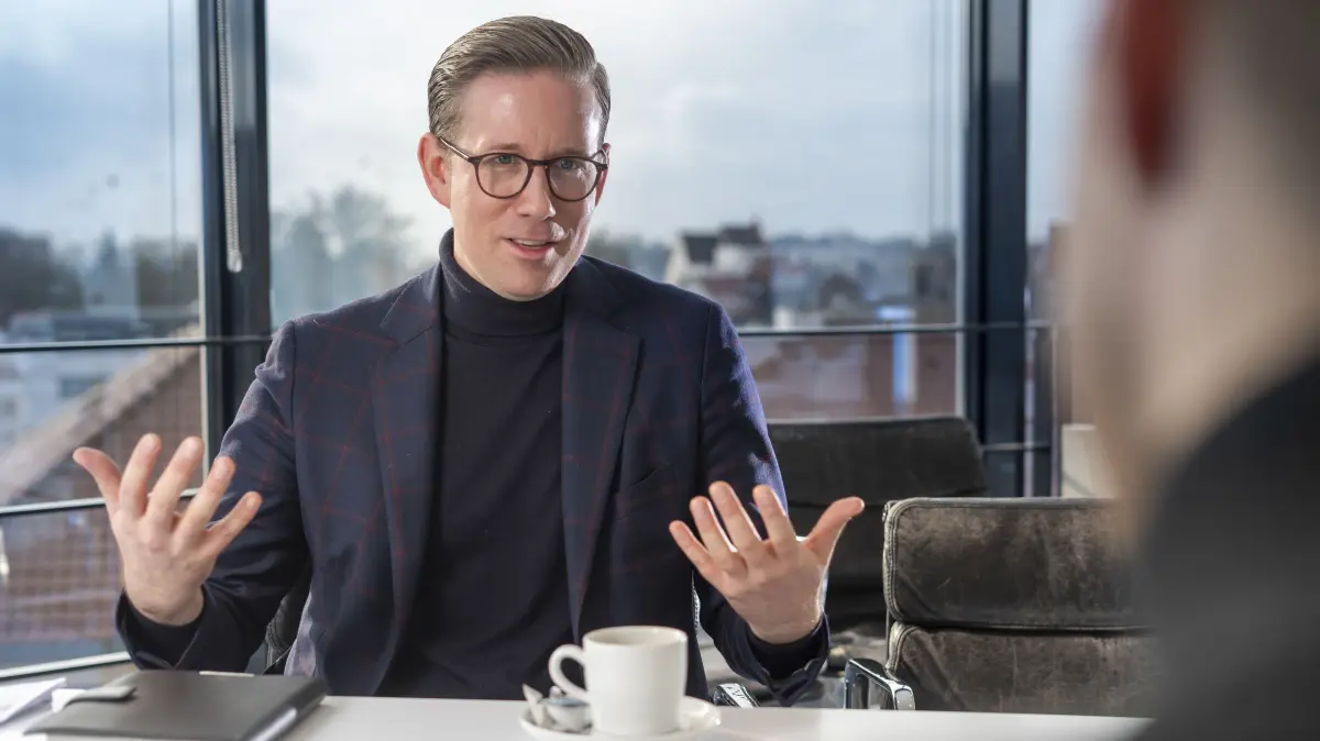 Interview zur B10-Sperrung mit Reischmann-GF Martin Reinschmidt Ulm