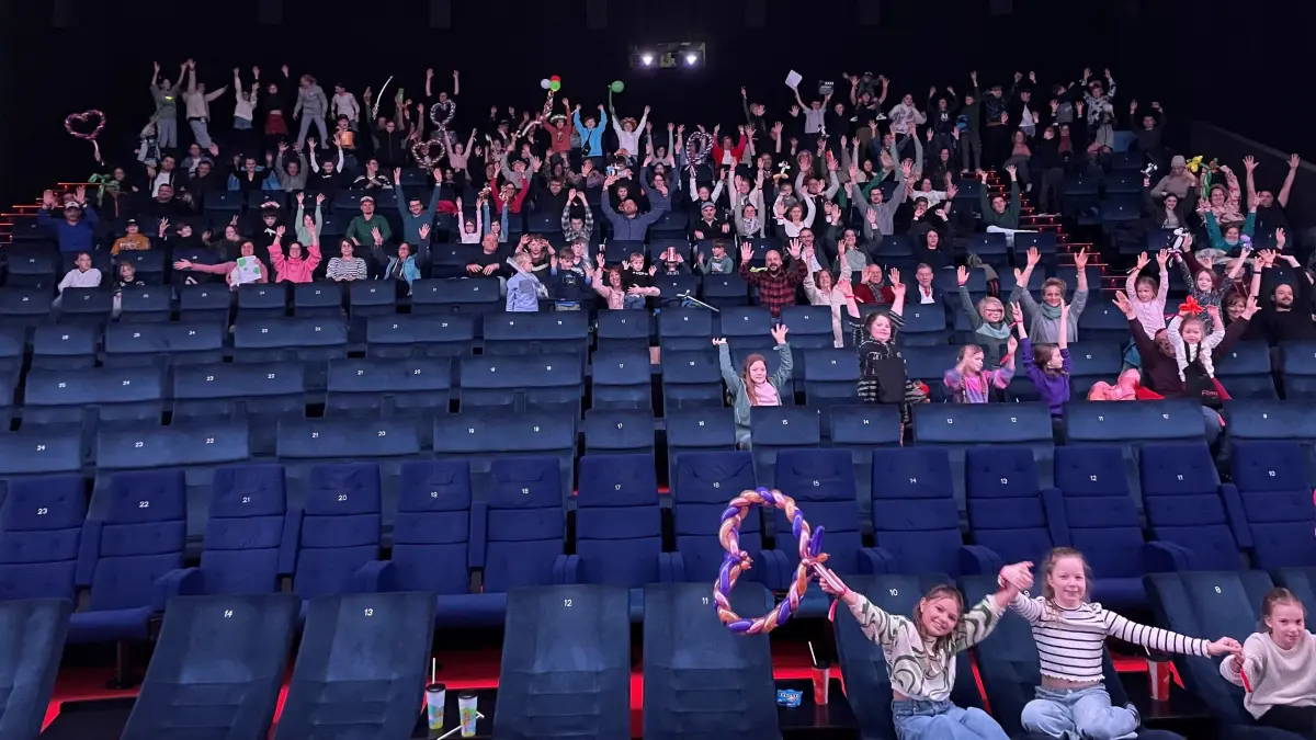 Der Austragungsort des Kinder und Jugend Filmfestivals ist der gleiche wie letztes Jahr: ein großer Kinosaal im Dietrich Theater.