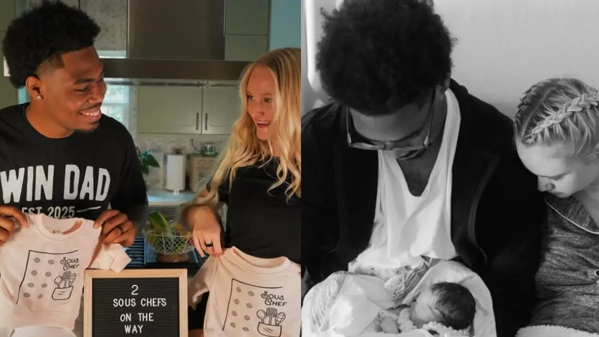 Tini Younger und ihr Ehemann Antoine Wright Jr. halten ihre verstorbene Tochter Arya im Krankenhaus – ein bewegender Moment der Erinnerung und Liebe.