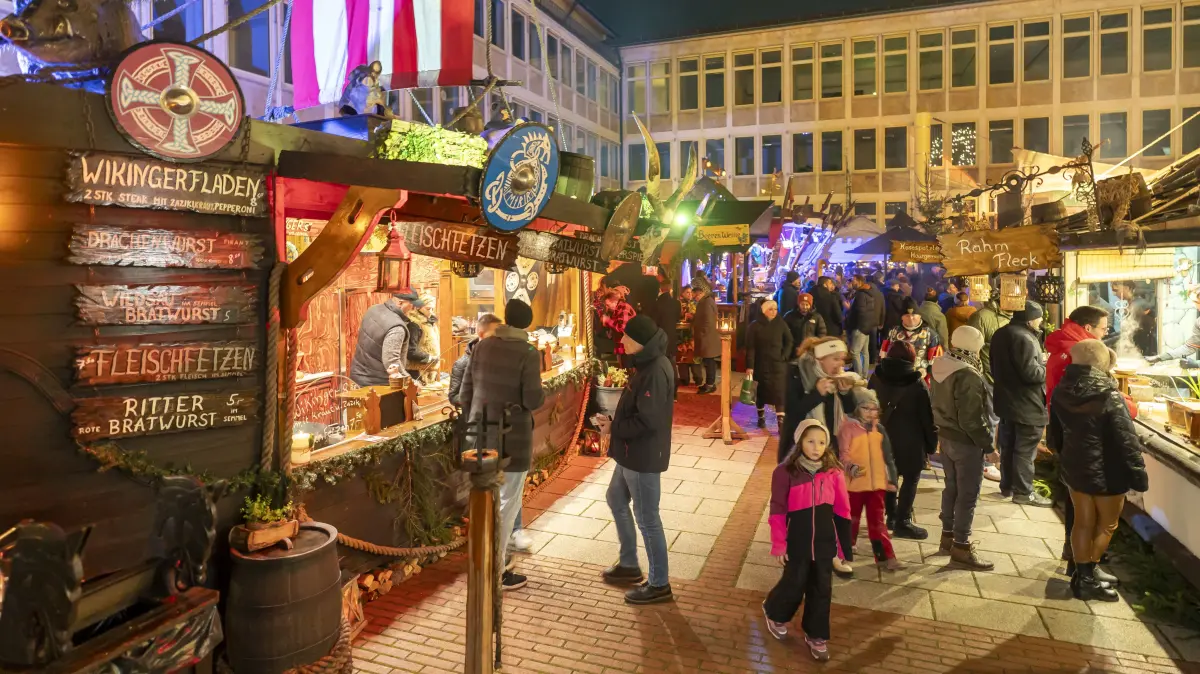 Ab heute: mittelalterlicher Weihnachtsmarkt Neu-Ulm