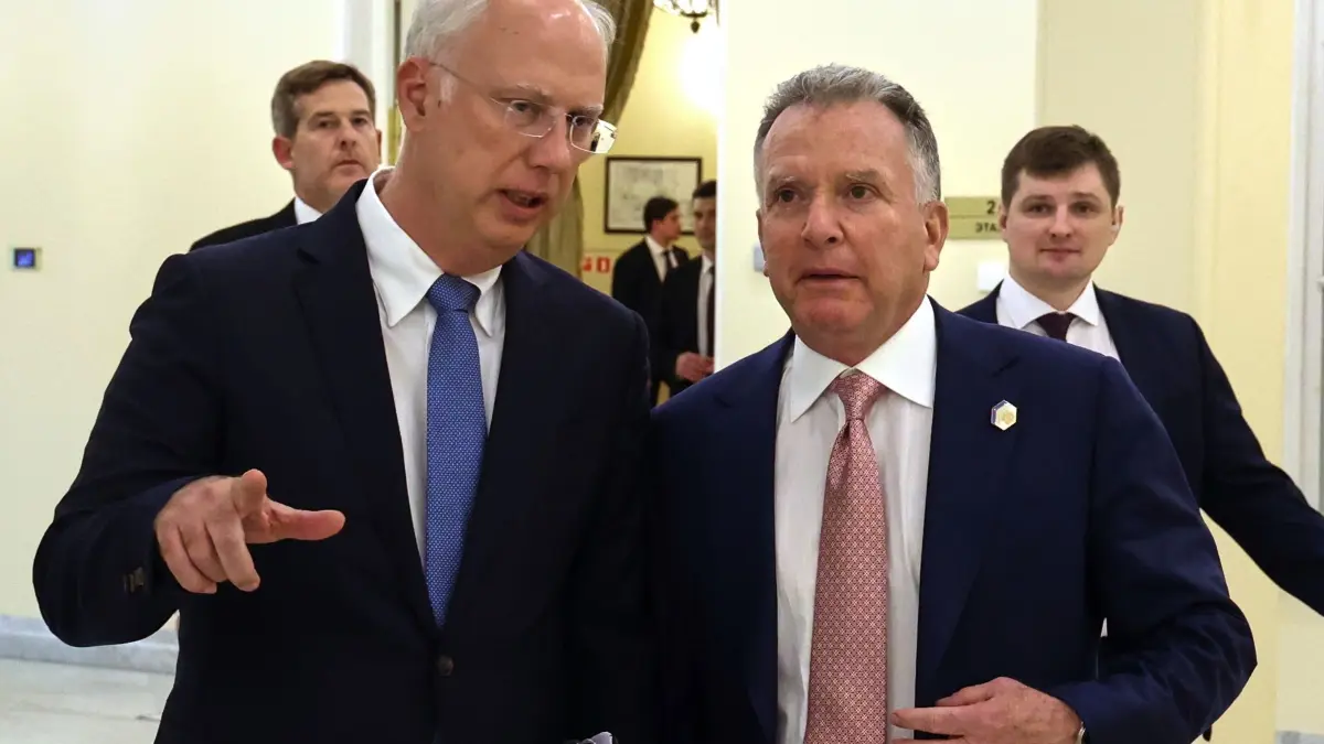 Russlands Gesandter Dmitrijew und US-Sondergesandter Witkoff