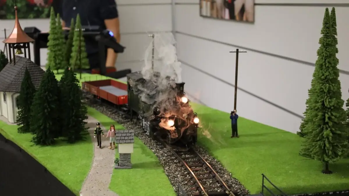 Am Samstag öffnet die Modelleisenbahnaustellung im Treffpunkt Marbach.